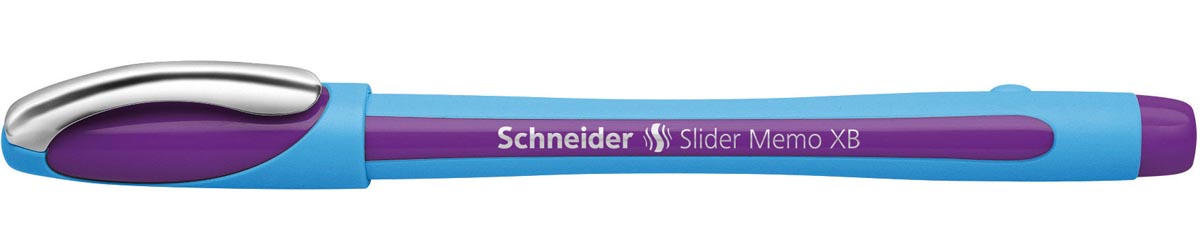 Schneider balpen Slider Memo, extra breed, paars afbeelding