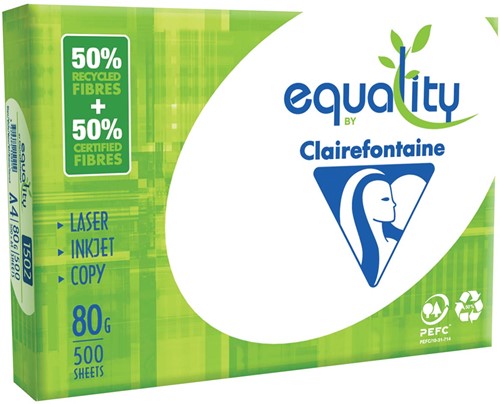 Clairefontaine Equality printpapier ft A4, 80 g, pak van 500 vel-2