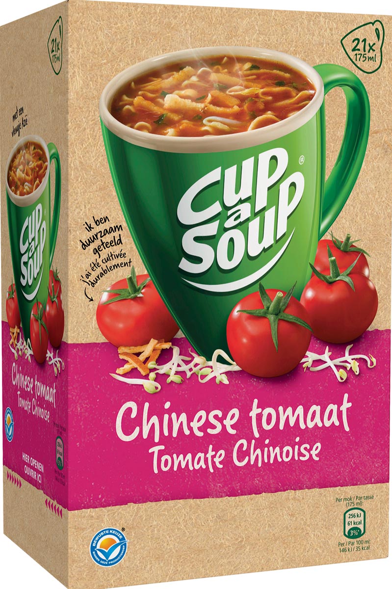 Cup-a-Soup Chinese tomaat, pak van 21 zakjes afbeelding