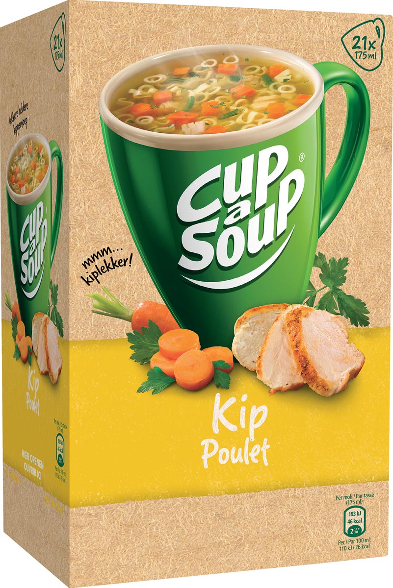 Cup-a-Soup kip, pak van 21 zakjes afbeelding