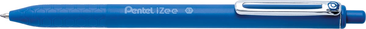 Pentel balpen iZee, intrekbaar, 0,7 mm, blauw