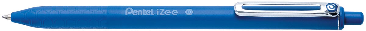 Pentel balpen iZee, intrekbaar, 1,0 mm, blauw