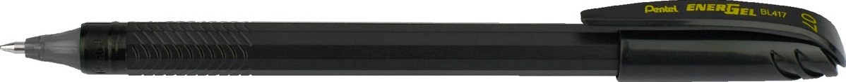 Pentel Energel Tintenroller BL417R – 6 Stück, Schwarz, 0,7 Mm, 96% Recycelt