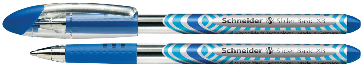 Schneider balpen Slider Basic, extra breed, blauw afbeelding