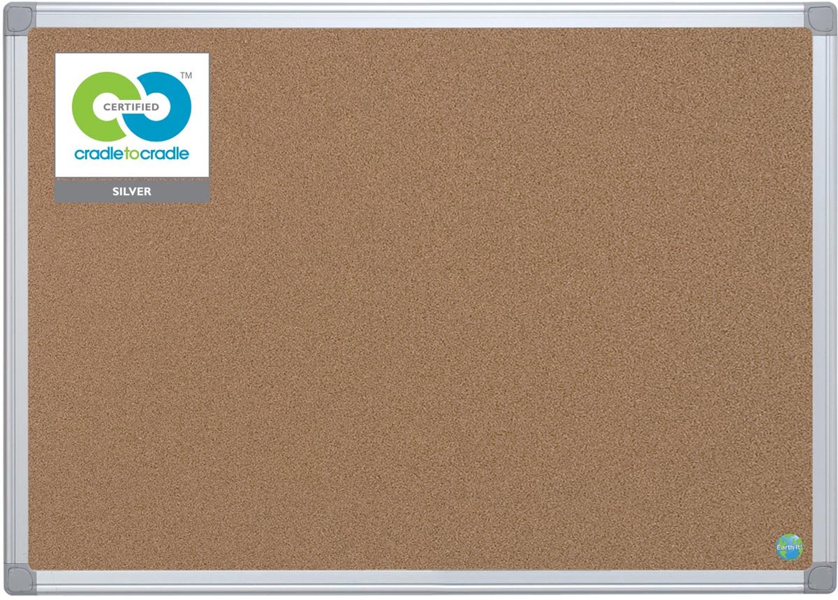 Bi-Office Earth-It kurkbord ft 150 x 100 cm afbeelding