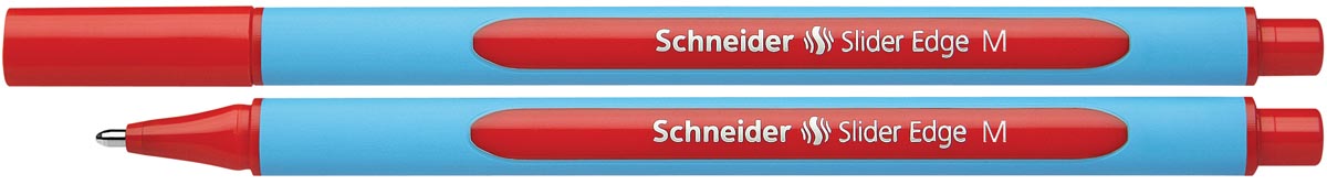 Schneider balpen - Slider Edge - M - 1,0mm - rood - S-152102