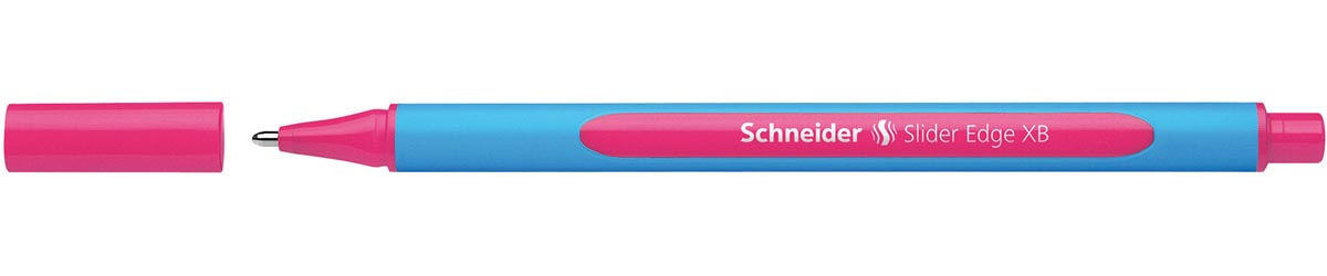 Schneider balpen Slider Edge, extra breed, roze