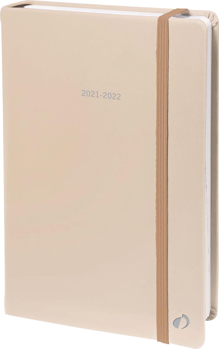 Quo Vadis weekagenda Plan Note Pastel, koffiebruin, 2022 Quo Vadis weekagenda Plan Note Pastel, koffiebruin, 2022