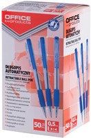 OFFICE products balpen 0,5 mm, blauw-2