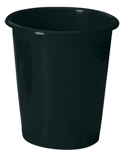 Durable papiermand Basic, zwart afbeelding