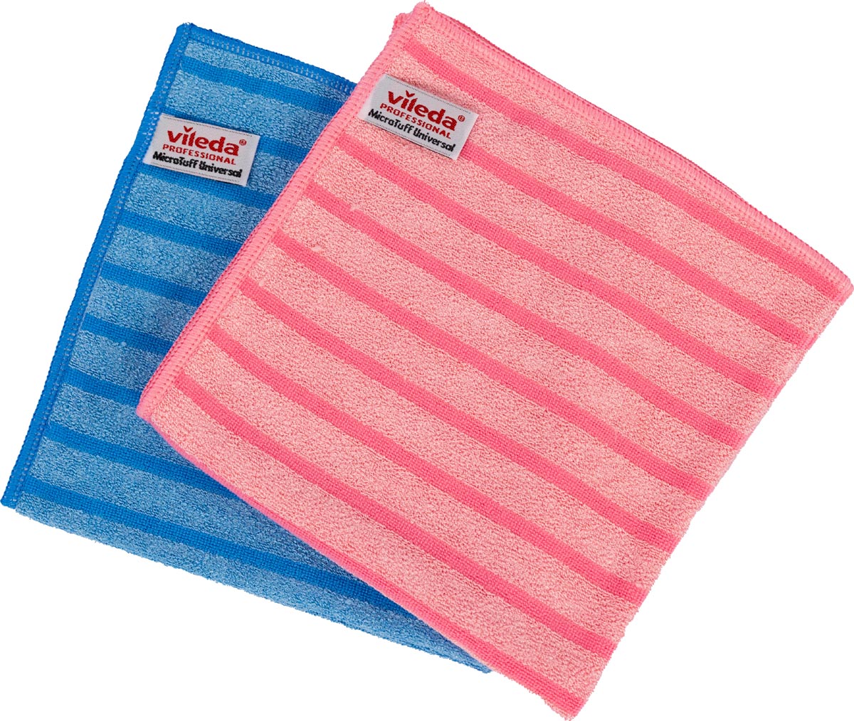 Vileda microvezeldoek Microtuff Universal, pak van 10 stuks, rood afbeelding