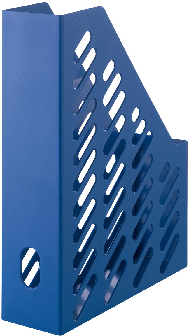 Han Karma tijdschriftenhouder, voor ft A4/C4, eco-blauw Han Karma tijdschriftenhouder, voor ft A4/C4, eco-blauw