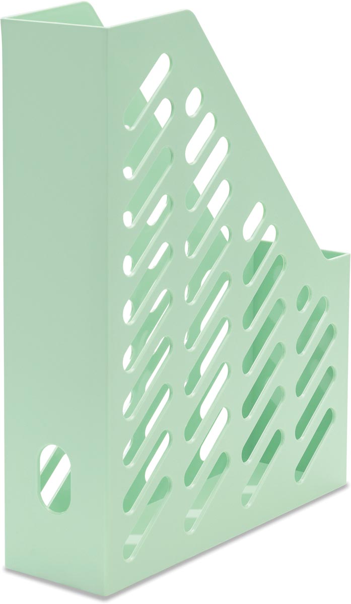 Han tijdschriftenhouder voor ft A4 C4 pastelgroen