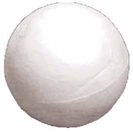 Lot De 8 Boules En Polystyrène - 12 Cm De Diamètre - Pour Décoration, Loisirs Créatifs Et Customisation