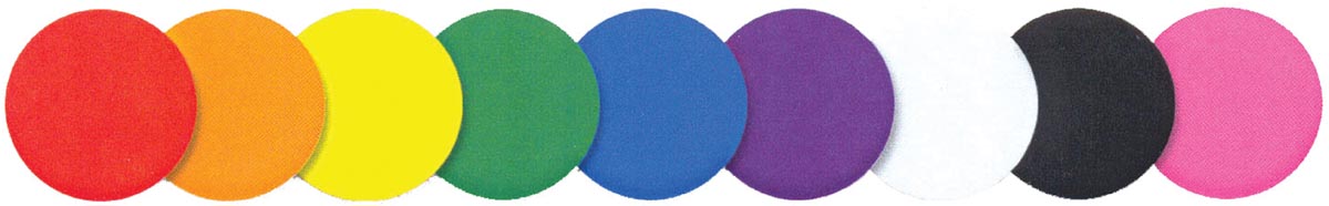 Bouhon ronde plakvorm diameter 25 mm, zakje 400 stuks