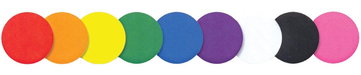 Bouhon ronde plakvorm diameter 10 mm, zakje 400 stuks
