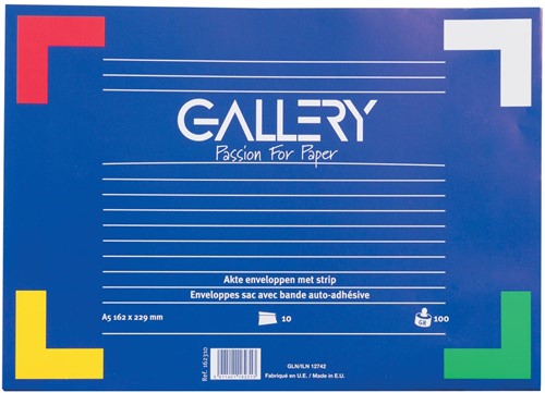 Gallery Ft 162 x 229 mm met strip, pak van 10 stuks-2