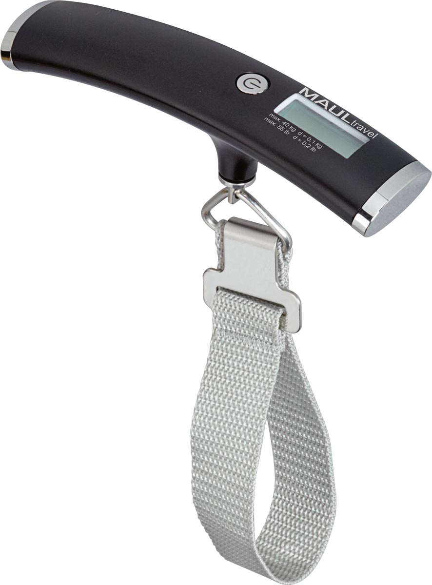 MAUL bagageweger Travel 40 kg, incl. batterij zwart afbeelding