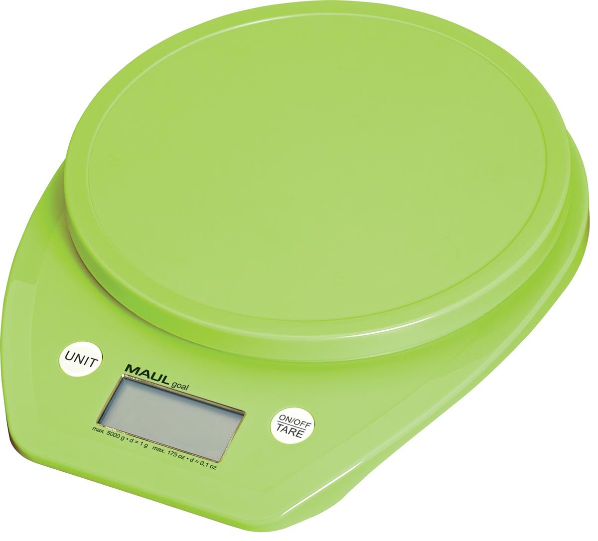 Maul postweegschaal MAULgoal, weegt tot 5 kg, groen