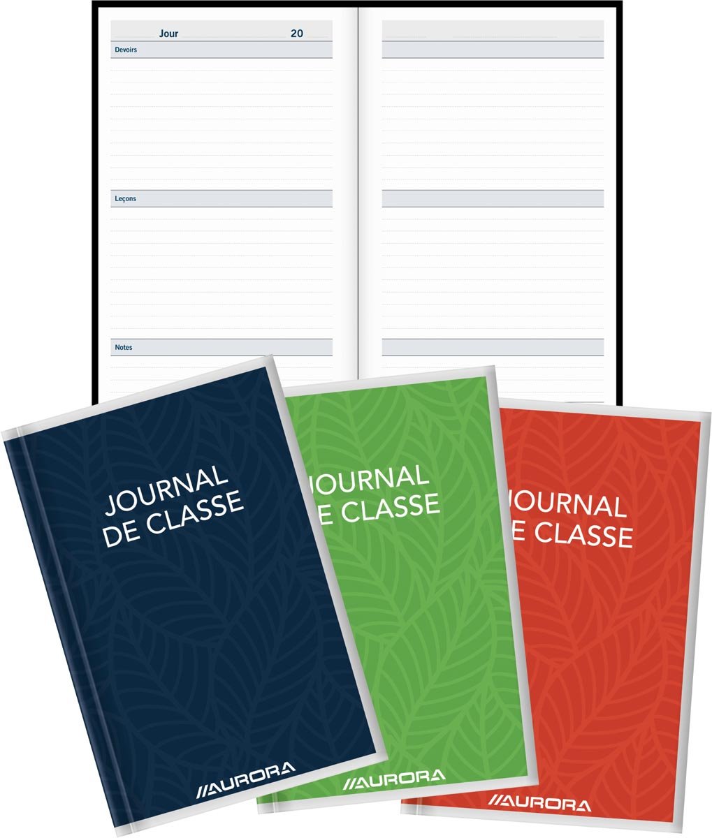 Aurora Education schoolagenda ft 10,5 x 16,5 cm, 224 bladzijden, eeuwigdurend afbeelding