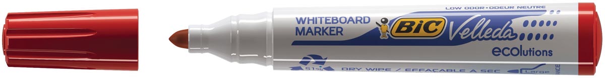 Bic whiteboardmarker 1701 rood