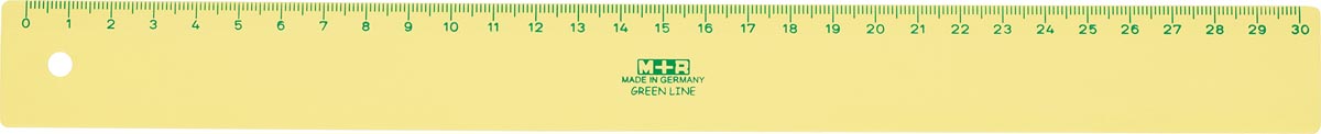 M+R Green Line meetlat, 30 cm