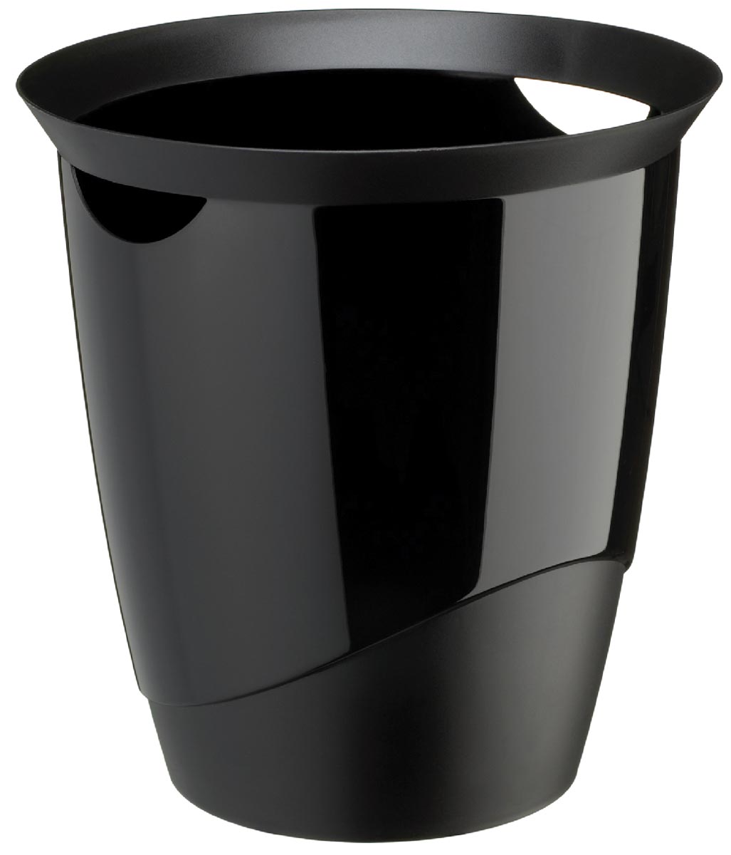Durable papiermand Trend, 16 l, zwart Durable papiermand Trend, 16 l, zwart