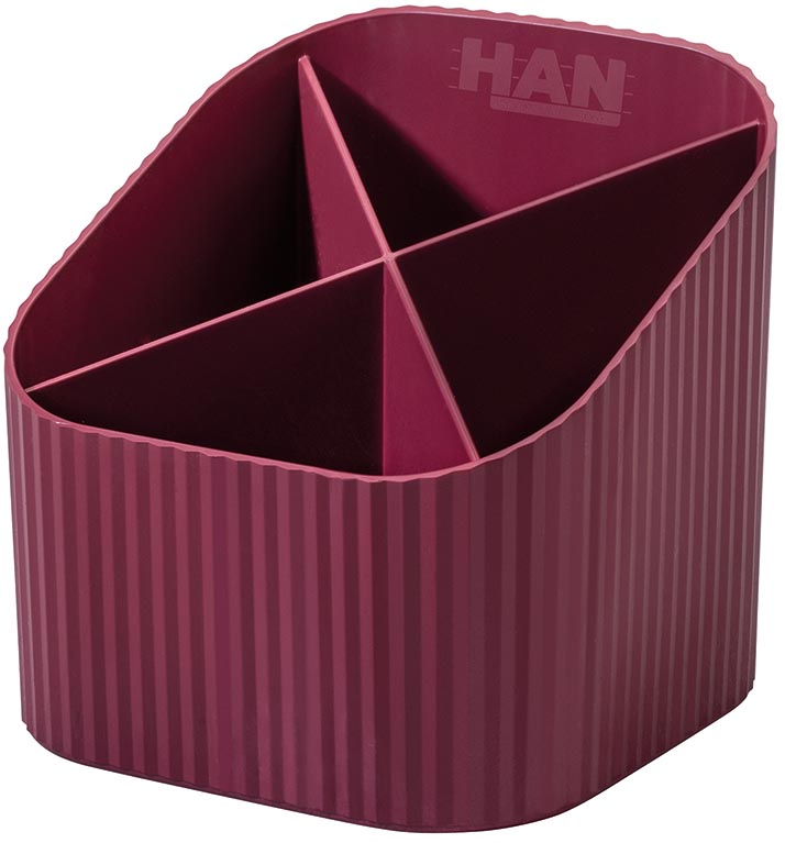 Han Karma pennenbakje, eco-rood Han Karma pennenbakje, eco-rood