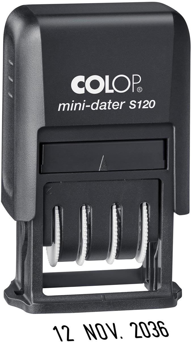 Colop mini-dater S120N, Nederlands