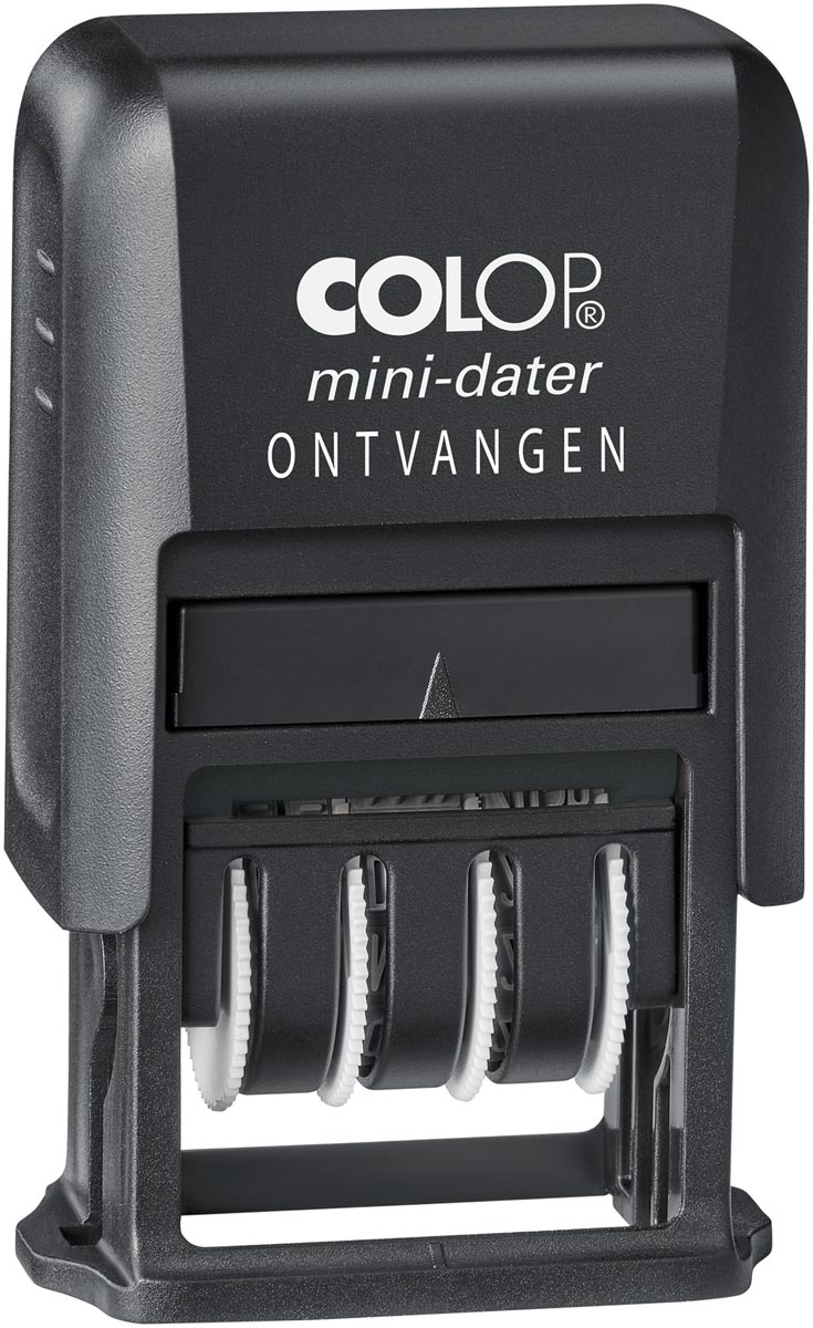 Colop mini-dater S160/L2 N, met datum en ONTVANGEN