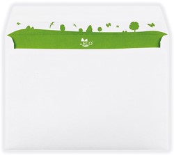 Bong enveloppes beECO, ft 162 x 229 mm, sans fenêtre, boîte de 500 pièces