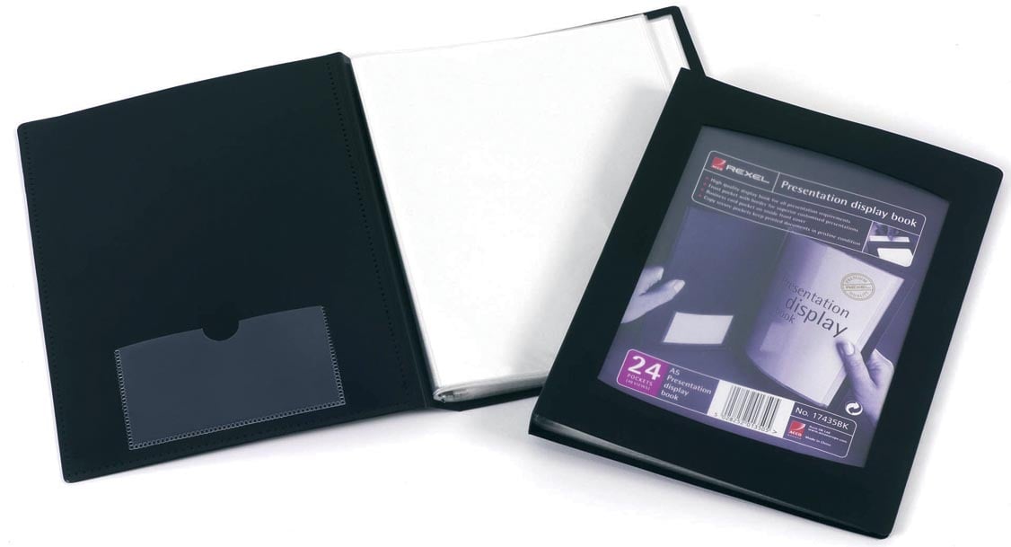Rexel showalbum Professional Display Book voor ft A5, 24 tassen afbeelding