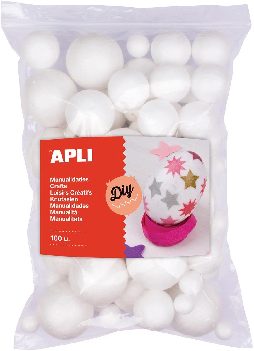 Apli isomobol, verschillende diameters, zakje met 100 stuks afbeelding