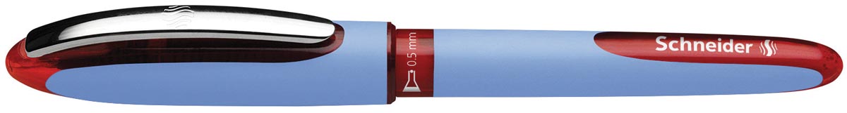 Schneider Roller One Hybrid N, 0,5 mm lijndikte, rood