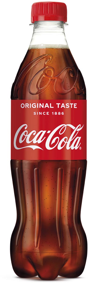 Coca-Cola Zero frisdrank, fles van 50 cl, pak van 12 stuks afbeelding