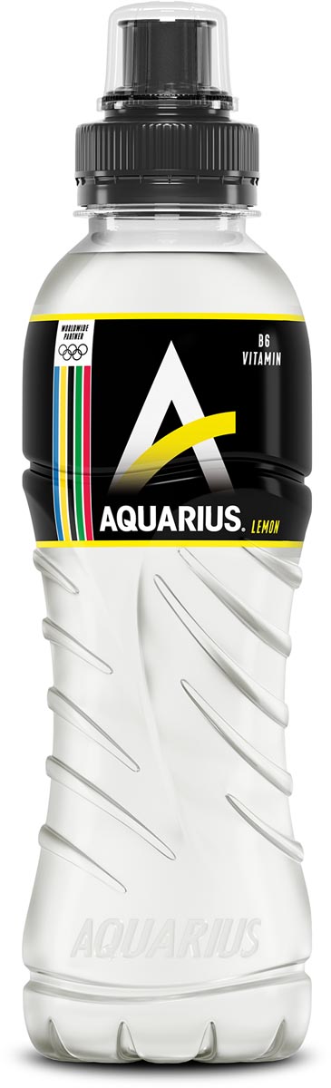 Aquarius Lemon frisdrank, fles van 50 cl, pak van 12 stuks afbeelding