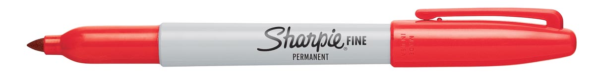 Sharpie Permanent marker Fine rood afbeelding