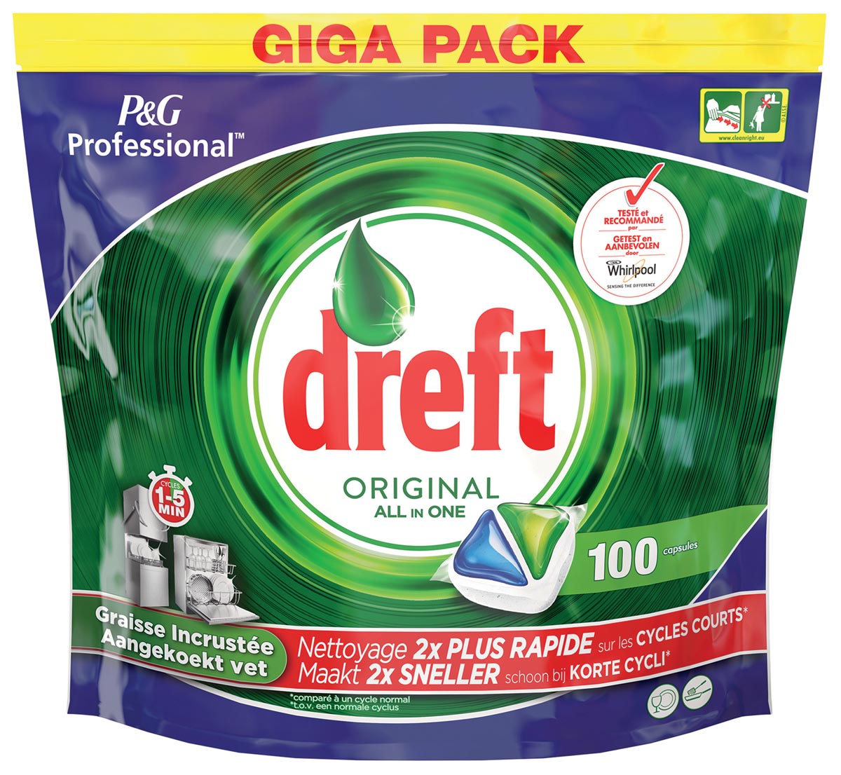 Dreft Vaatwastabletten All In One Original Pak Van 100 Tabletten huismerk kopen in de aanbieding Dreft Vaatwastabletten All In One Original Pak Van 100 Tabletten huismerk kopen in de aanbieding