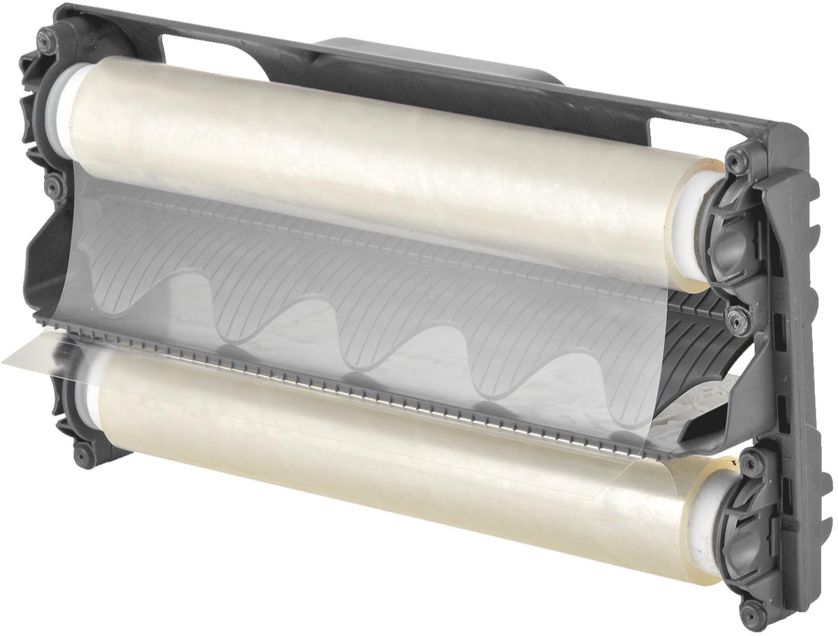 Leitz lamineercassette voor lamineermachine CS9, koud lamineren, ft A4, 20 m afbeelding