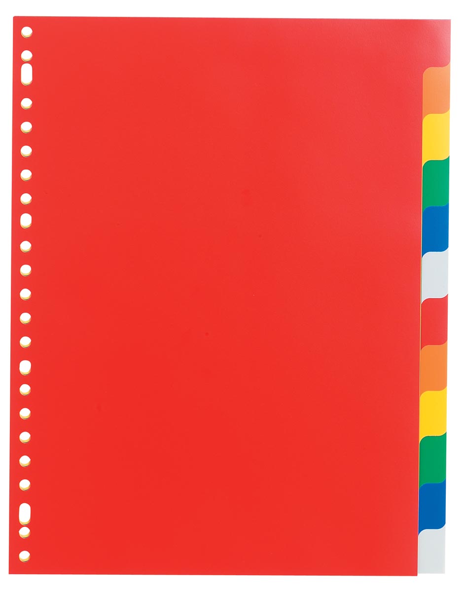 Classex Tabbladen 12 Tabs 23 Gaatsperforatie Pp Geassorteerde Kleuren huismerk kopen in de aanbieding Classex Tabbladen 12 Tabs 23 Gaatsperforatie Pp Geassorteerde Kleuren huismerk kopen in de aanbieding