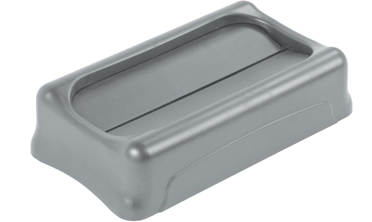 Rubbermaid commercial products Rubbermaid deksel voor afvalcontainer Slim Jim tuimeldeksel grijs