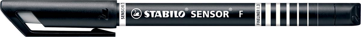 STABILO SENSOR fineliner, 0,3 mm, zwart afbeelding
