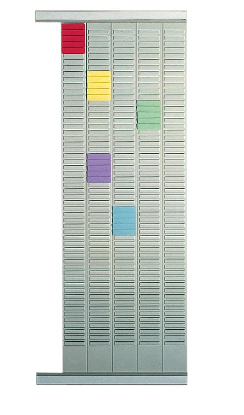 Nobo planbordpaneel index 2, 54 vakjes, ft 96 x 6,4 cm