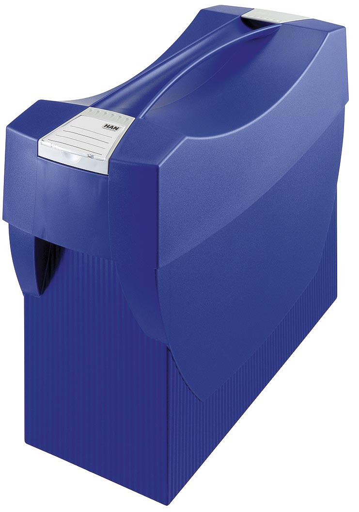 Han Hangmappenkoffer Swing blauw/grijs