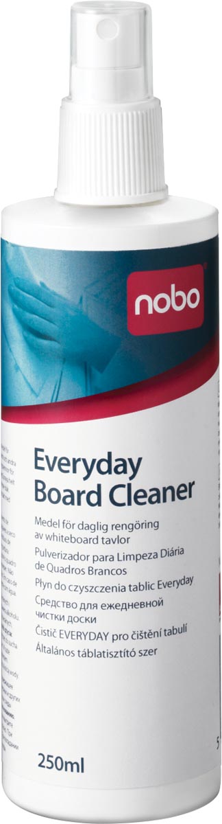 Nobo Everyday whiteboardreiniger, spray van 250 ml Nobo Everyday whiteboardreiniger, spray van 250 ml