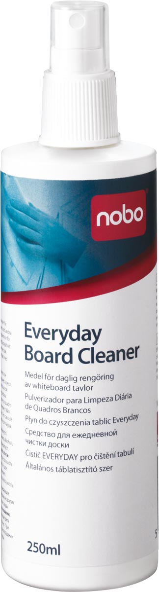 Nobo Everyday whiteboardreiniger, spray van 250 ml Nobo Everyday whiteboardreiniger, spray van 250 ml