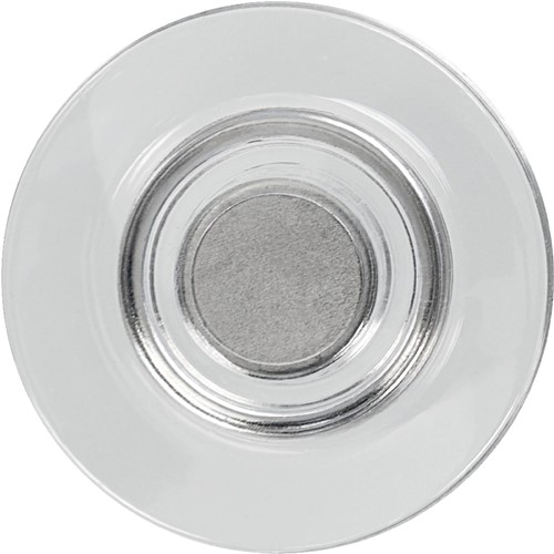 Nobo magneten,  glasbord, transparant, pak van 10 stuks