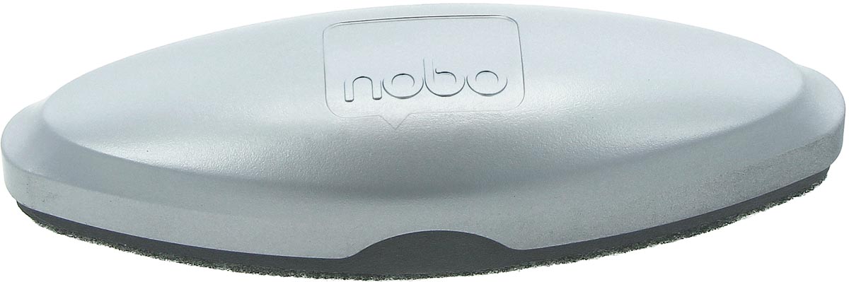 Nobo magnetische bordwisser voor glasborden, ovaal afbeelding