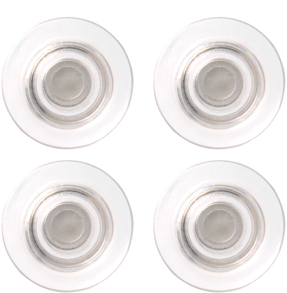 Nobo Rare Earth glasbordmagneten, pak van 4