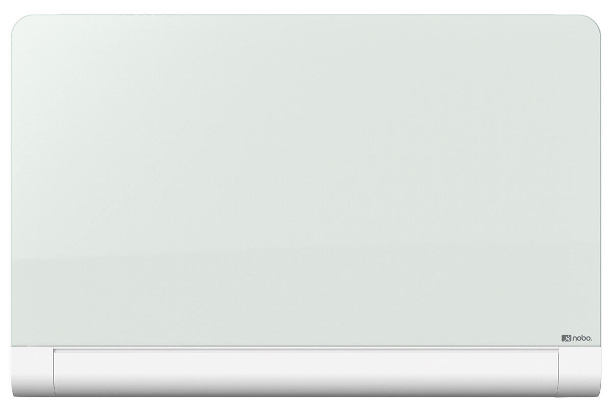 Nobo Diamond glasbord met pennengoot ft 99,3 x 55,9 cm